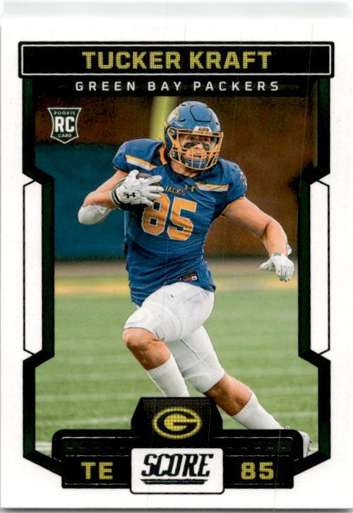 2023 Score #341 Tucker Kraft Green Bay Packers