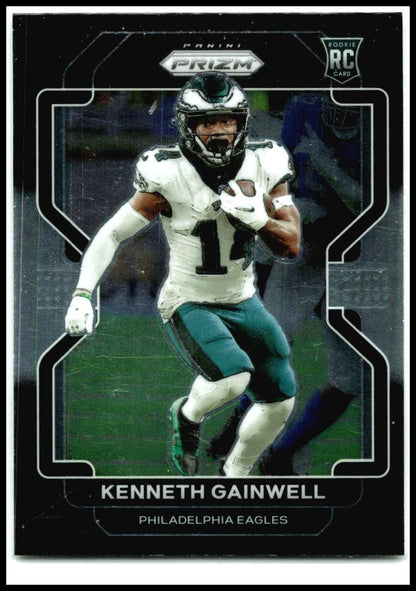 2021 Panini Chronicles Prizm Black #PB-14 Kenneth Gainwell Philadelphia Eagles