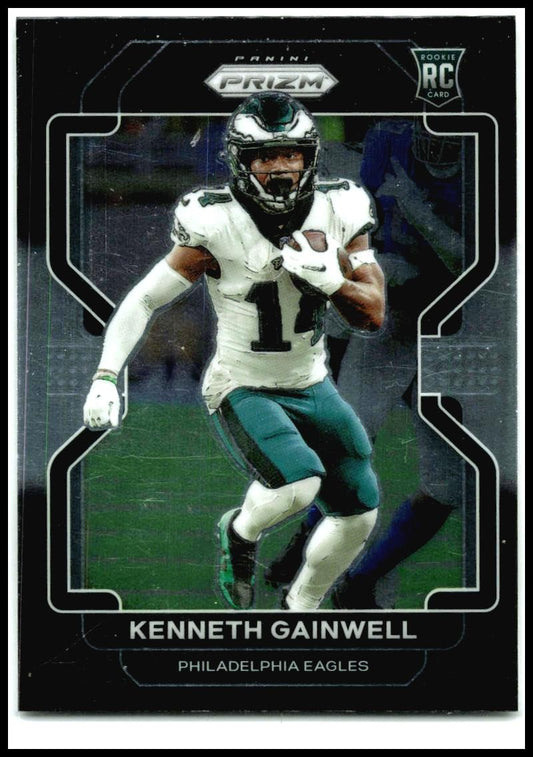2021 Panini Chronicles Prizm Black #PB-14 Kenneth Gainwell Philadelphia Eagles