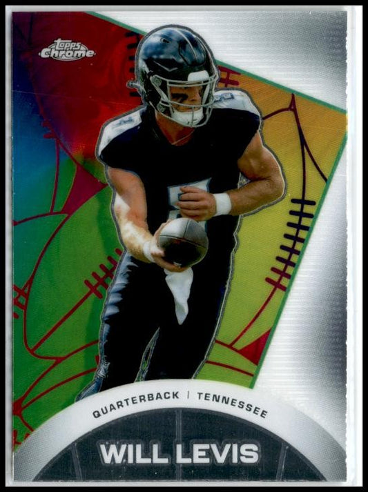 2023 Topps Composite Chrome All-Etch #CAE-25 Will Levis Tennessee Titans