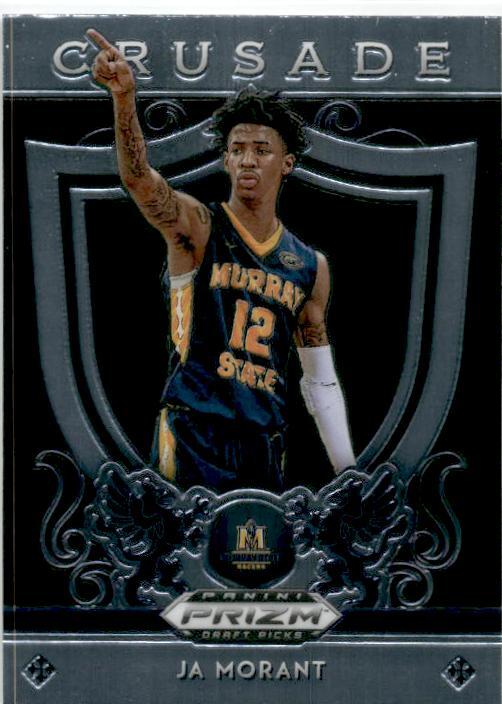 2019 Panini Prizm Draft Picks Crusade #11 Ja Morant Ohio State Buckeyes /Memphis