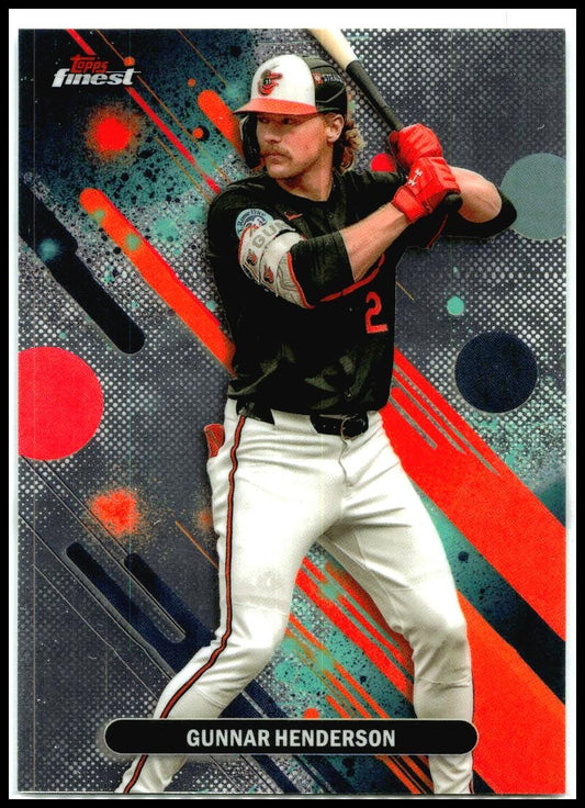 2025 Topps Finesxt #5 Gunner Henderson