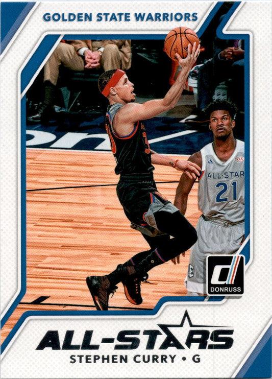2017-18 Donruss All Stars #1 Stephen Curry Golden State Warriors