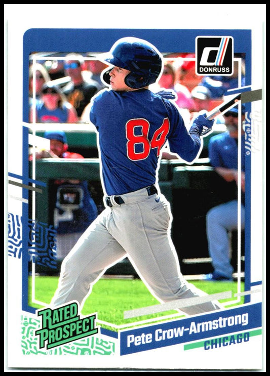 2023 Donruss #60 Pete Crow-Armstrong Chicago Cubs