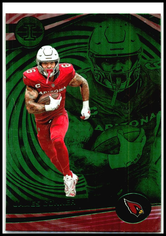 2023 Panini Illusions Emerald Trophy Collection #1 James Conner Cardinals