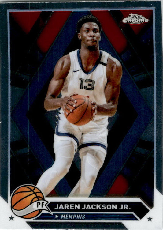 2023-24 Topps Chrome Basketball #183 Jaren Jackson JR Memphis Grizzlies