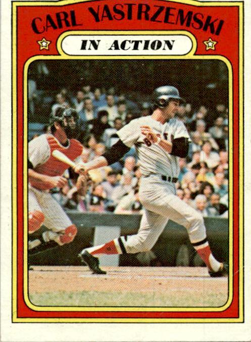 1972 Topps #38 Carl Yastrzemski Boston Red Sox