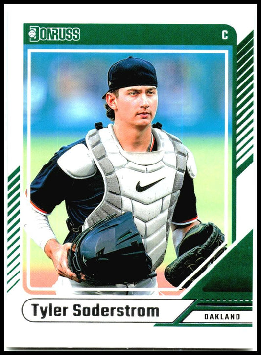 2024 Donruss #70 Tyler Soderstrom Oakland Athletics