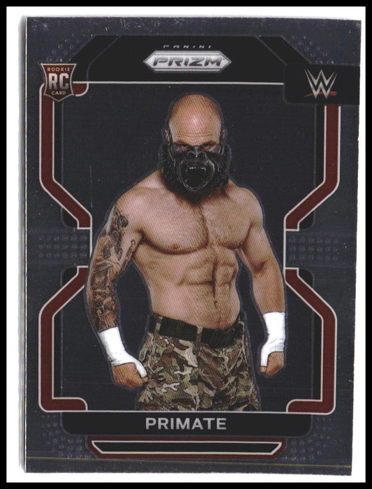 Primate #121 2022 Panini Prizm WWE Rookie RC