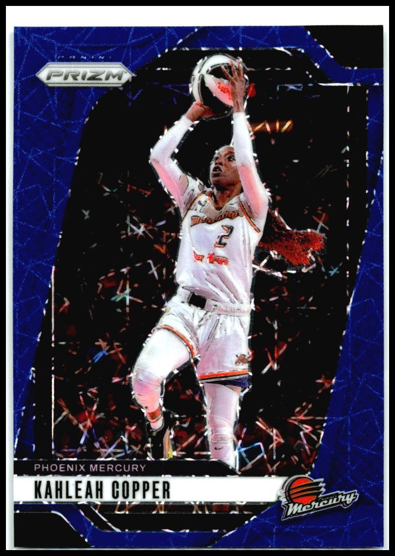 2024 Panini Prizm WNBA Blue Velocity Prizms #115 Kahleah Copper Phoenix Mercury