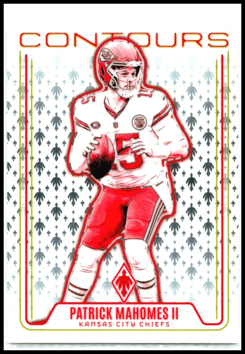 2024 Panini Phoenix Contours #CON-PMS Patrick Mahomes II Kansas City Chiefs