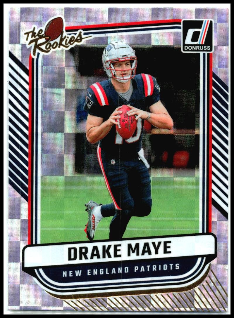 2024 Donruss The Rookies #TR-39 Drake Maye New England Patriots