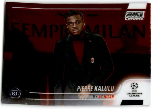 2022 Stadium Club Chrome Pierre Kalulu AC Milan #20
