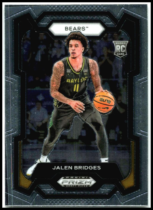 2024 Panini Prizm Draft Picks #56 Jalen Bridges Phoenix Suns