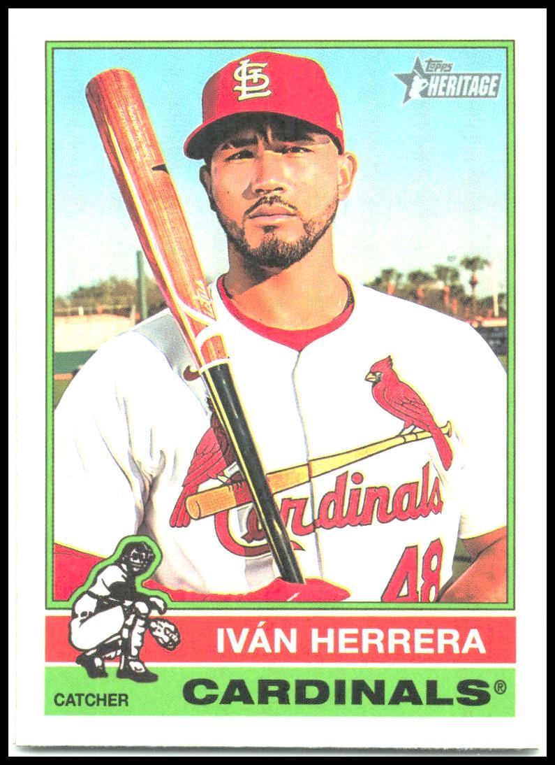 2025 Topps Heritage #252 Ivan Herrera Cardinals