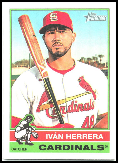 2025 Topps Heritage #252 Ivan Herrera Cardinals