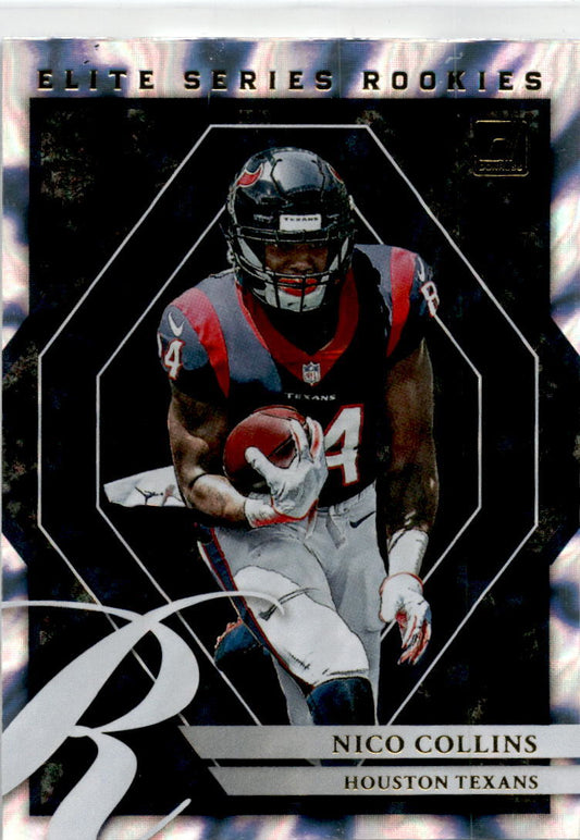 2021 Donruss #ESR-NCO Nico Collins Houston Texans