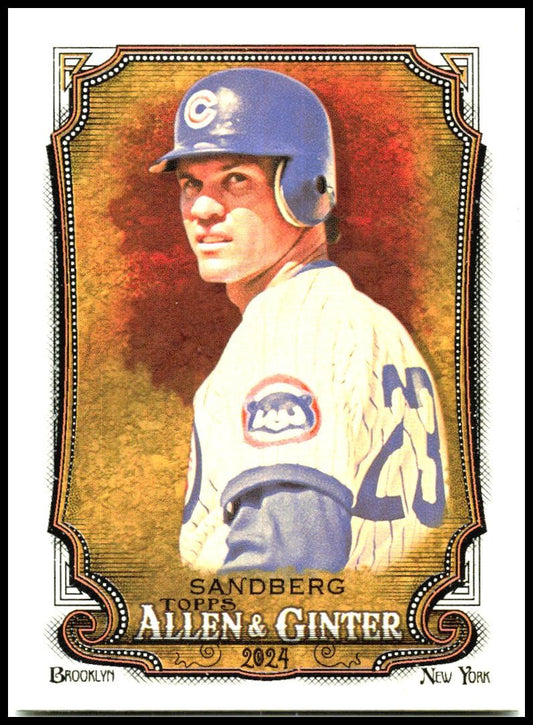 2024 Topps Allen & Ginter #135 Ryne Sandberg Chicago Cubs