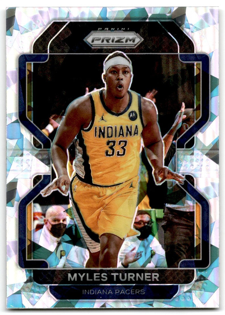 2021-22 Panini Prizm Ice Prizm Myles Turner Indiana Pacers #175