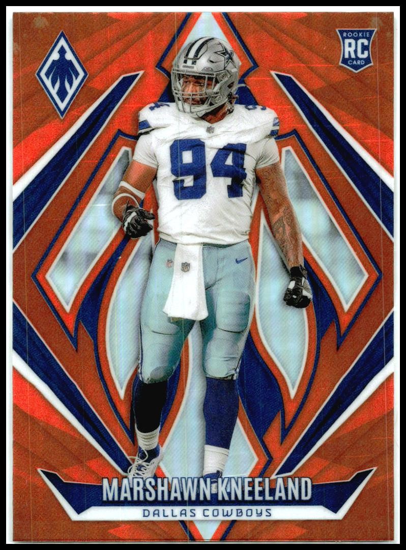 2024 Panini Phoenix Orange #224 Marshawn Kneeland Rookie Dallas Cowboys