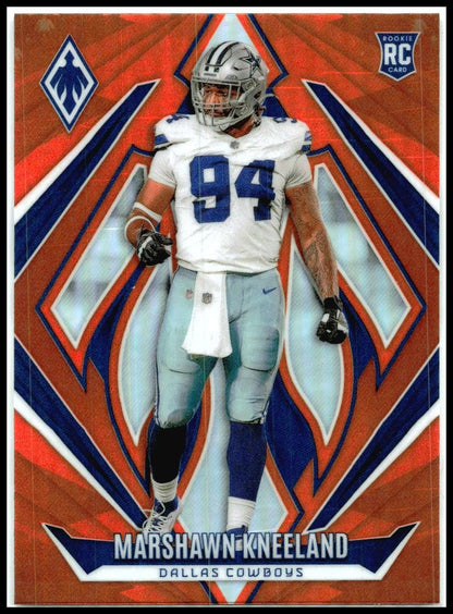 2024 Panini Phoenix Orange #224 Marshawn Kneeland Rookie Dallas Cowboys