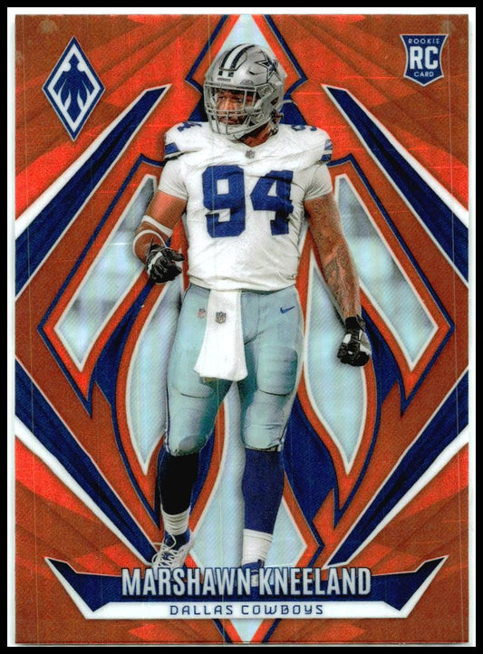 2024 Panini Phoenix Orange #224 Marshawn Kneeland Rookie Dallas Cowboys
