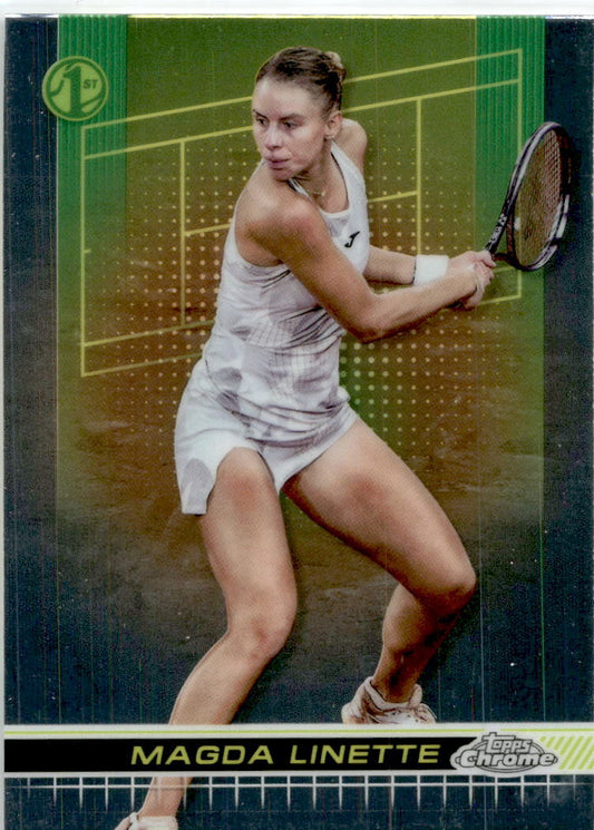 2024 Topps Chrome Tennis #61 Magda Linette