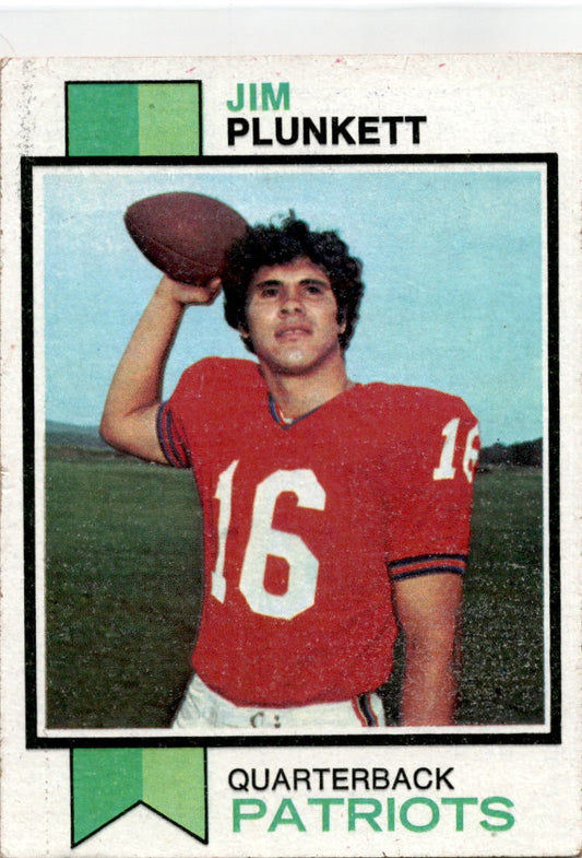 1973 Topps #355 Jim Plunkett New England Patriots