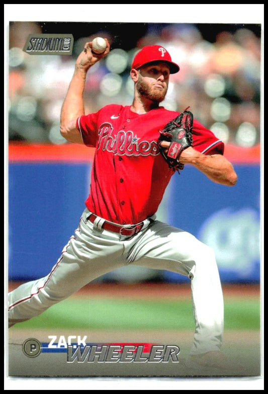 2023 Stadium Club #173 Zack Wheeler Philadelphia Phillies