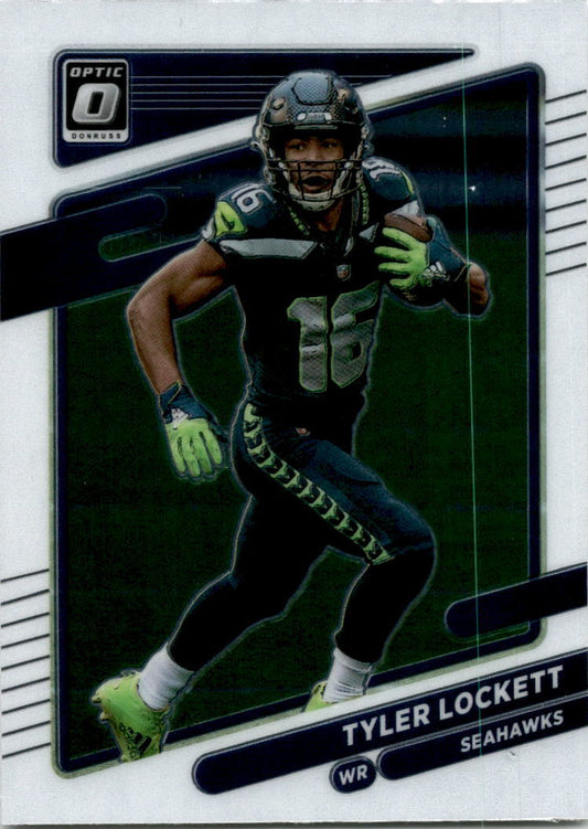 2021 Donruss Optic #195 Tyler Lockett Seattle Seahawks