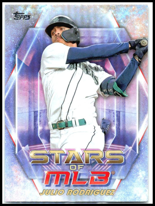 2023 Topps Stars of MLB #SMLB-16 Julio Rodriguez Seattle Mariners