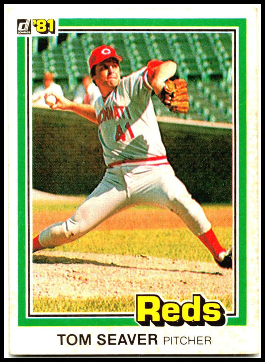 1981 Donruss #422 Tom Seaver Cincinnati Reds