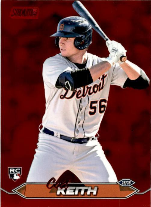 2024 Stadium Club Red Foil #36 Colt Keith Detroit Tigers