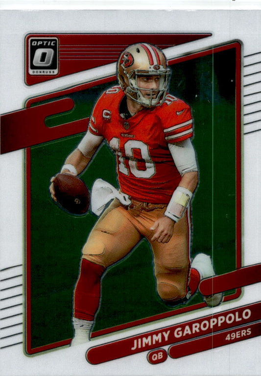 2021 Donruss Optic #192 Jimmy Garoppolo San Francisco 49ers