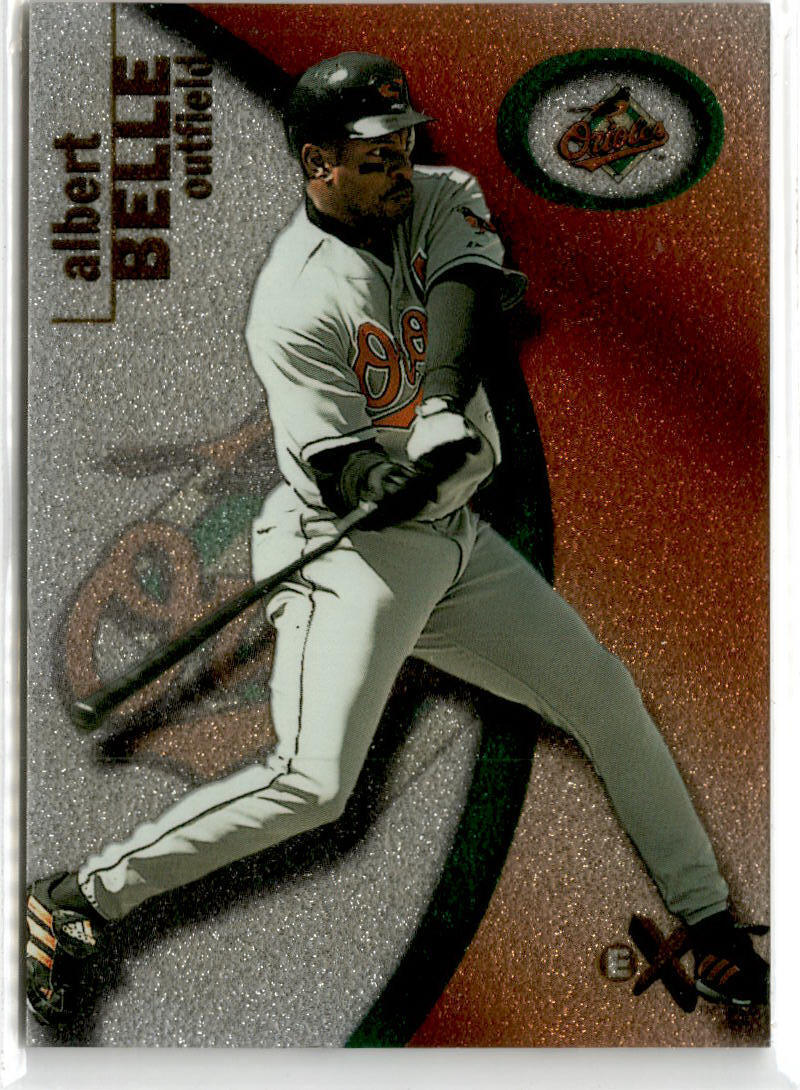 2001 Fleer E-X #82 Albert Belle Baltimore Orioles