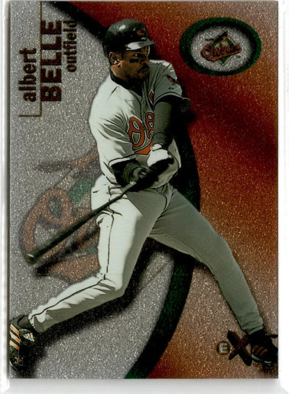 2001 Fleer E-X #82 Albert Belle Baltimore Orioles