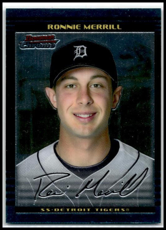 2002 Bowman Chrome #274 Ronnie Merrill Detroit Tigers