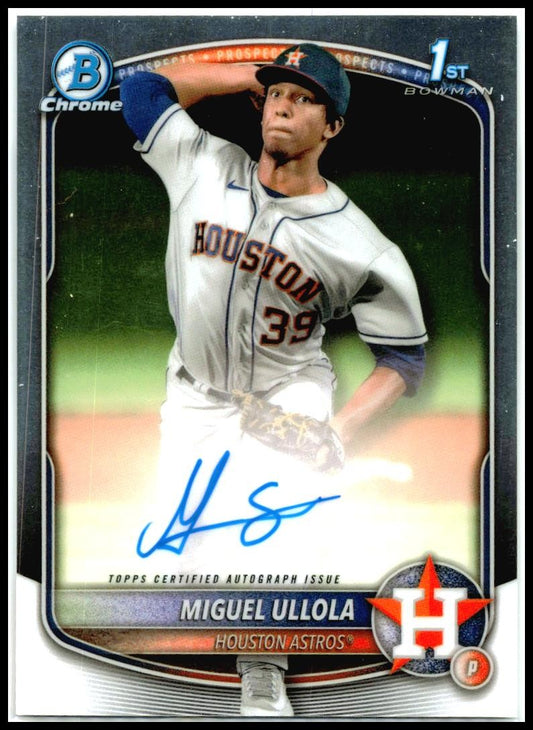 2025 Bwoam Chrome #CPA-MU Miguel Ullola Auto Astro