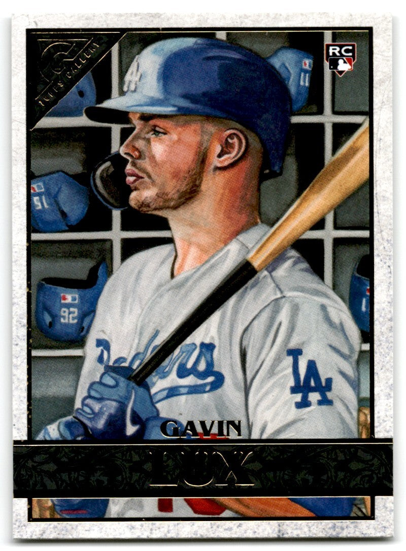 2020 Topps Gallery Gavin Lux Rookie Los Angeles Dodgers #107