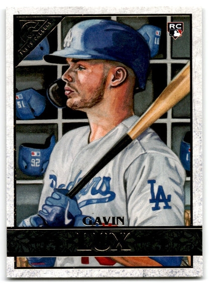 2020 Topps Gallery Gavin Lux Rookie Los Angeles Dodgers #107