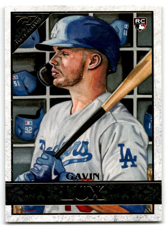 2020 Topps Gallery Gavin Lux Rookie Los Angeles Dodgers #107
