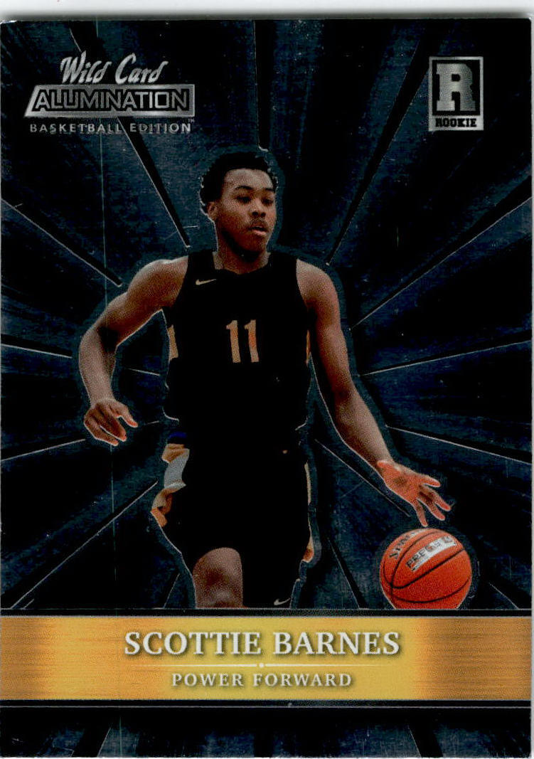 2021-22 Wild Card Alumination #ABC-68 Scottie Barnes Toronto Raptors