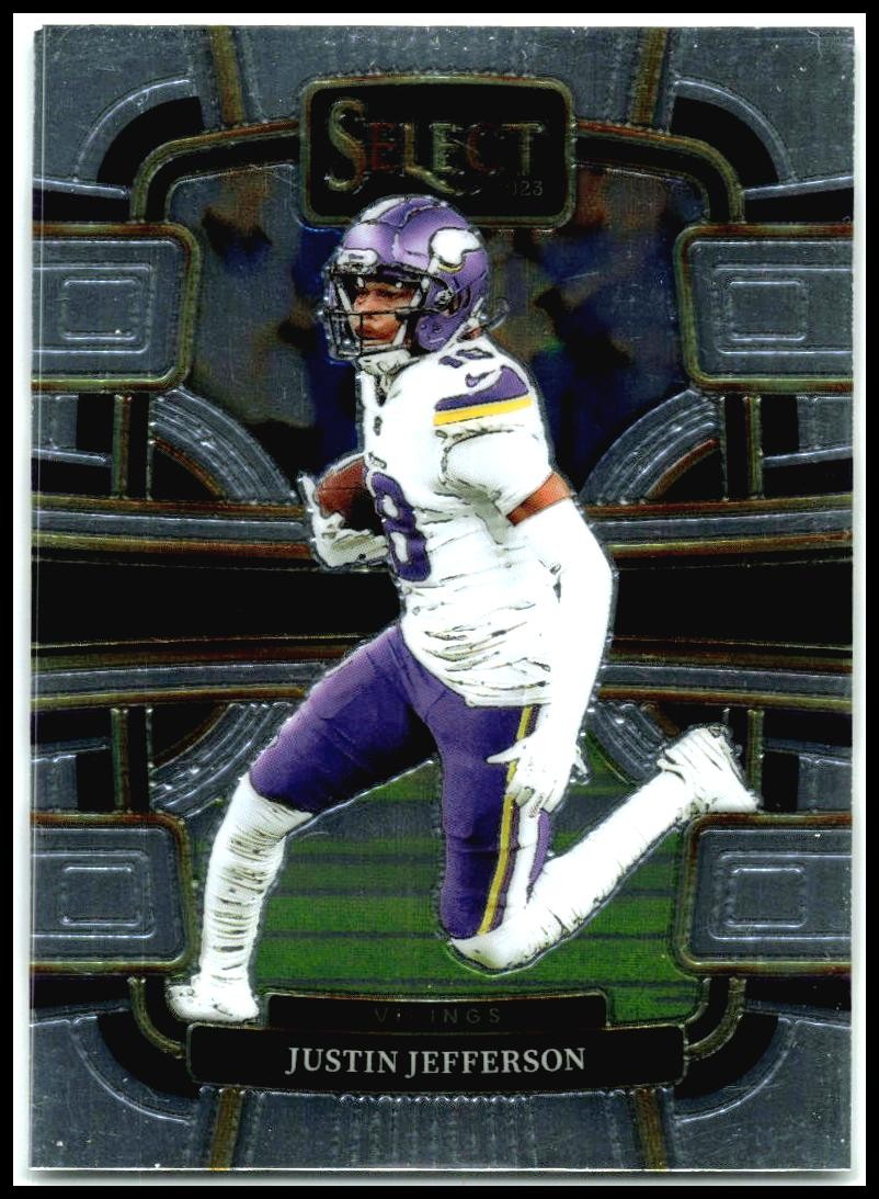 2023 Panini Select #65 Justin Jefferson Minnesota Vikings