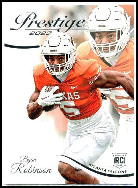 2023 Panini Prestige #304 Bijan Robinson Rookie Atlanta Falcons