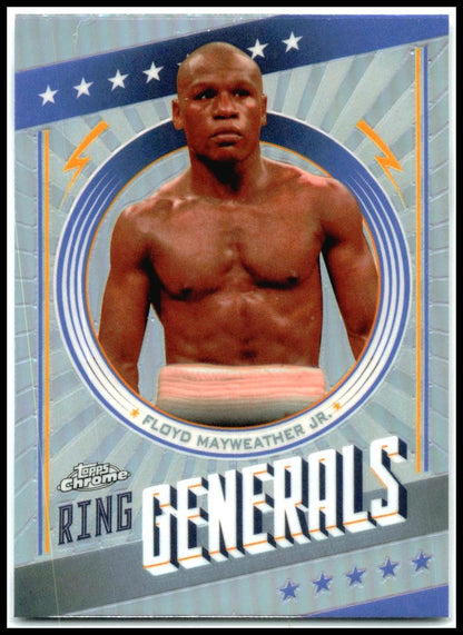 2024 Topps Chrome Boxing Ring Generals #RG-3 Floyd Mayweather JR