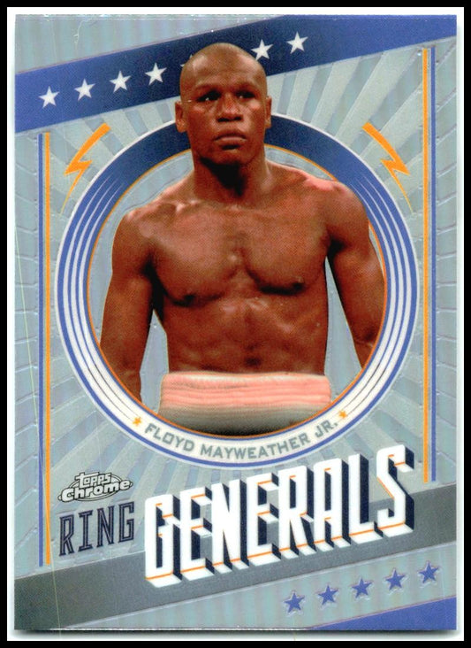 2024 Topps Chrome Boxing Ring Generals #RG-3 Floyd Mayweather JR