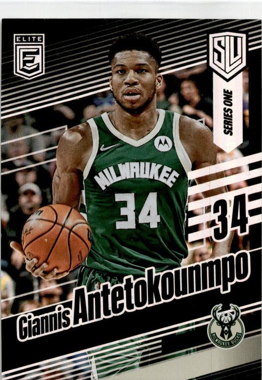 2021-22 Panini Starting Lineup #SLU-GA Giannis Antetokounmpo Milwaukee Bucks