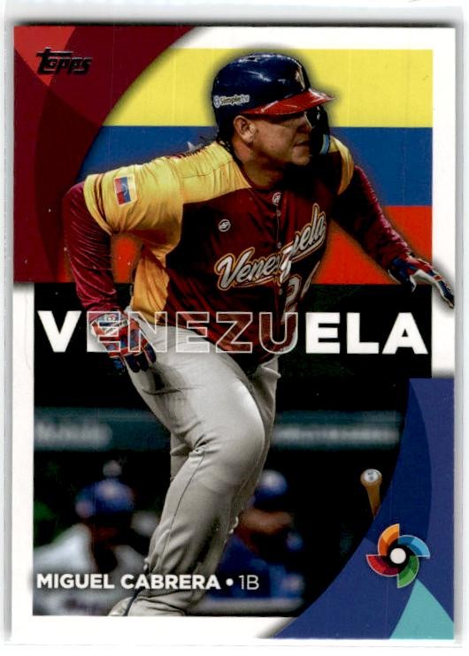 2023 Topps 2023 World Baseball Classic Stars #WBC-17 Miguel Cabrera Venezuela