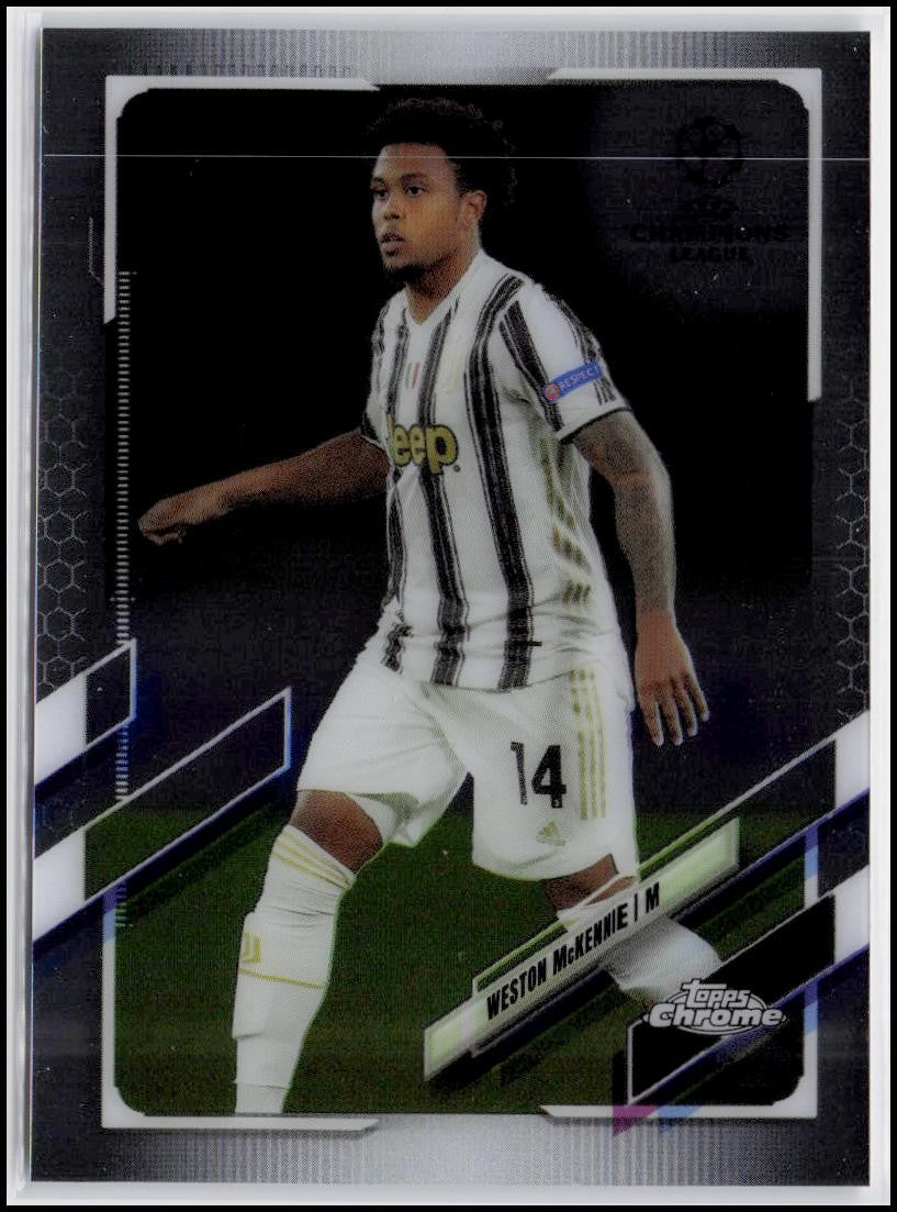 2020-21 Topps Chrome UEFA Champions League #79 Weston McKennie