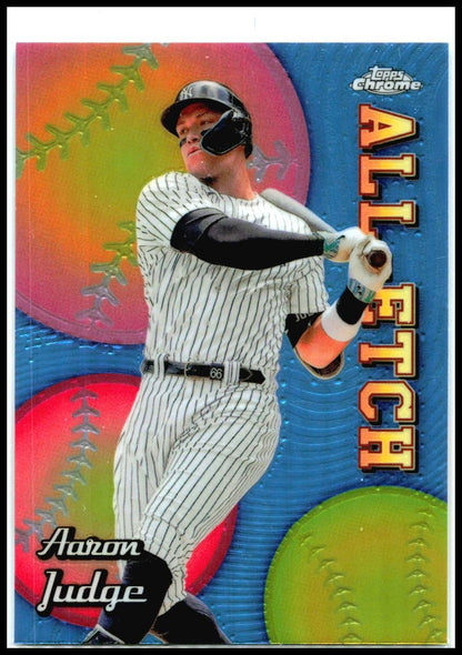 2024 Topps Chrome Chrome All-Etch #CAE-6 Aaron Judge New York Yankees